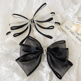 SIMPLE DIAMOND TASSEL BOW HAIRPINS_CWAHA1202