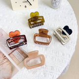 HEART ACETATE HAIR CLAW MINIMALIST CHIC CLIP_CWAHA1596