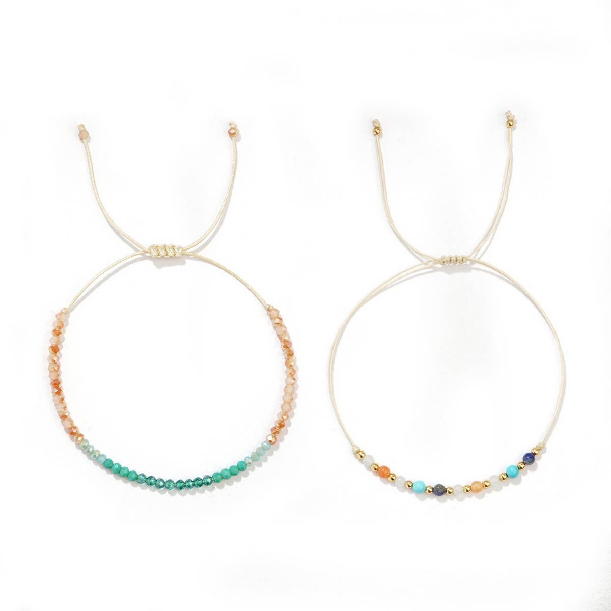 BOHEMIAN CRYSTAL ADJUSTABLE BRACELET_CWMM3880