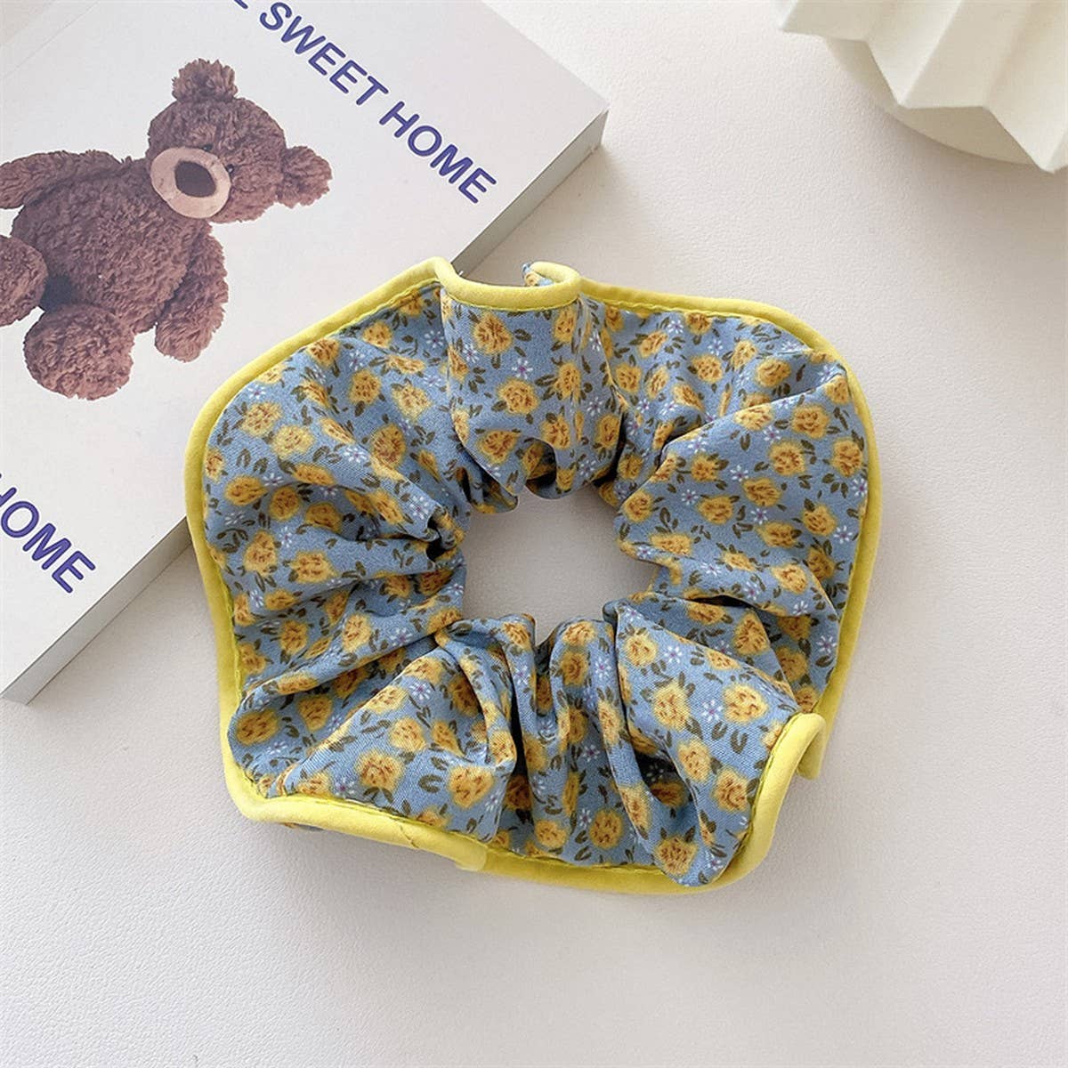 SMALL FRESH FABRIC FLOWER HAIRRING HAIRACCESSORIES_CWAHA4163