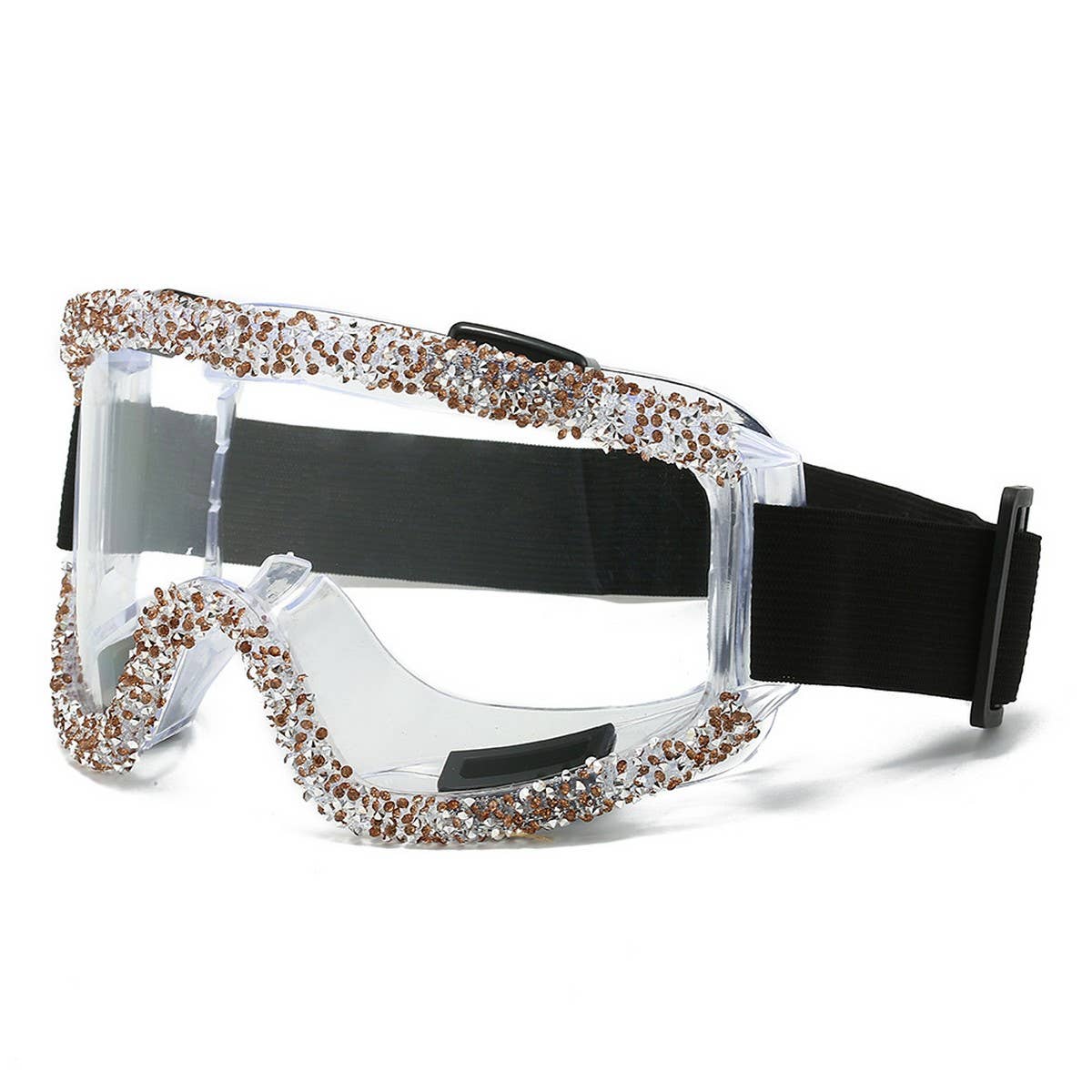 RHINESTONE ANTI SAND AND DUST CYCLING GLASSES_CWASG0859