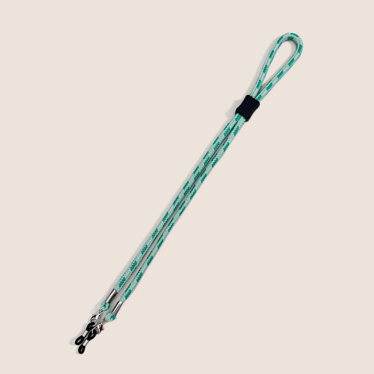 COLORFUL DUAL COLOR BLOCK BRAIDED GLASSES LANYARD_CWMM1157