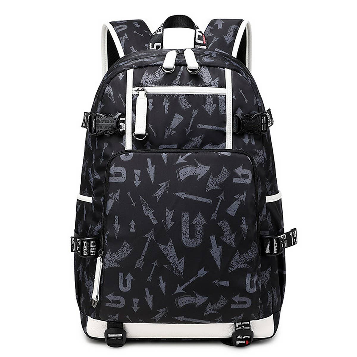 BACKPACKS FOR SCHOOL LARGE STYLISH HEAT PRINT_CWAB5387
