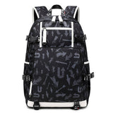 BACKPACKS FOR SCHOOL LARGE STYLISH HEAT PRINT_CWAB5387