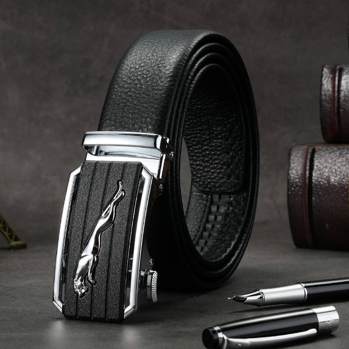 HIGH END BUSINESS AUTOMATIC BUCKLE BELTS_CWABE0470
