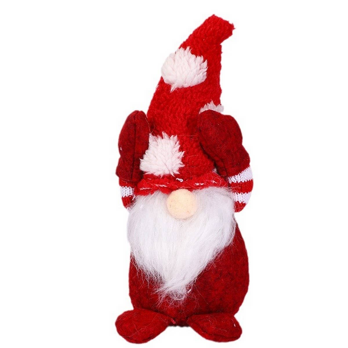 CHRISTMAS DECORATIONS SNOWFLAKE HAT FIGURINE_CWMM2853