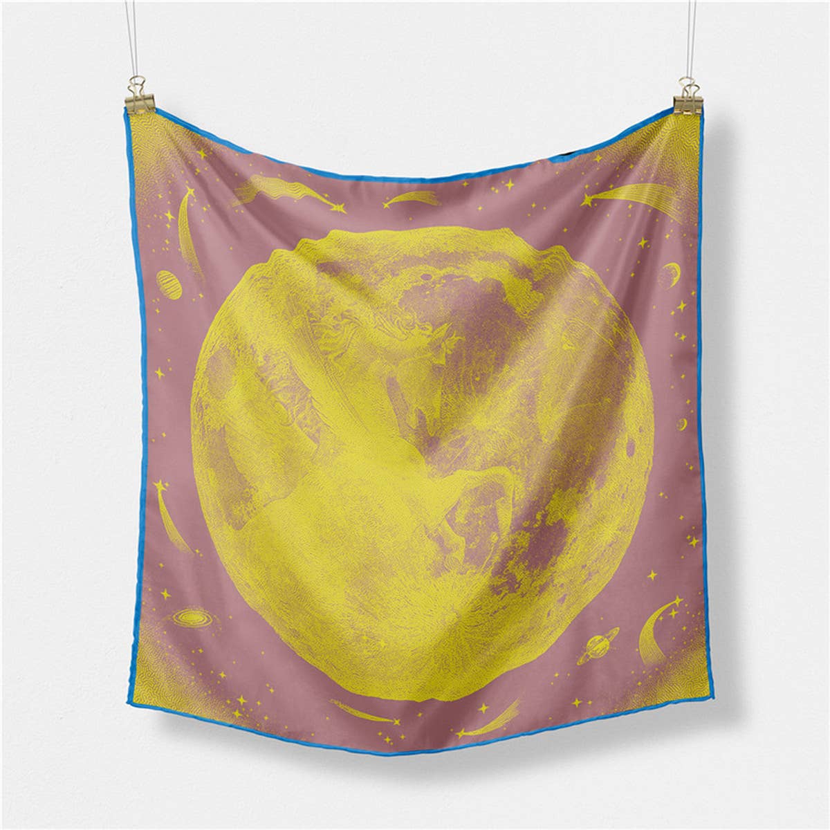 Travel Scarf Versatile Starry Sky Printed Shawl_Cwasc0653
