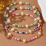 PEARL BRACELET COLORFUL RICE BEADS BRACELET_CWMM3850