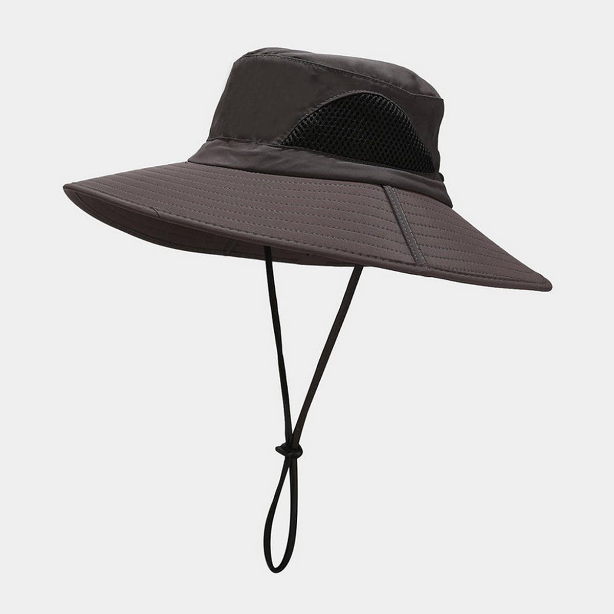 NYLON QUICK DRY WIDE BRIM SUN HAT FOR HIKING_CWAH3893