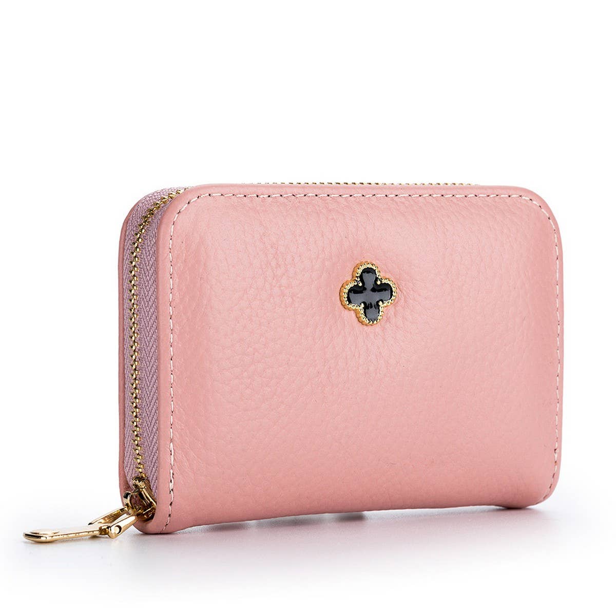 SMALL HEAD LAYER COWHIDE LEATHER PICKUP CARD BAG_CWAB3875