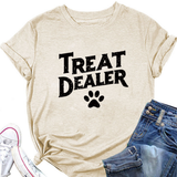 STYLISH CREW NECK SHORT SLEEVE TEE FOR WOMEN_CWDSD8365