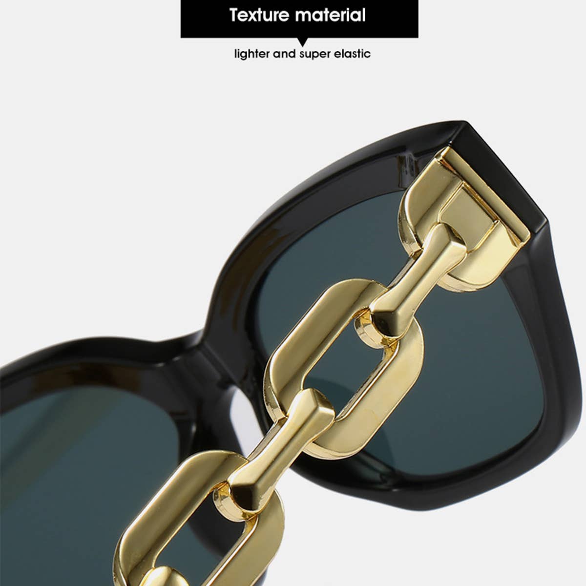 CAT EYE CHAIN FASHION METAL SUNGLASSES WOMEN_CWASG0279