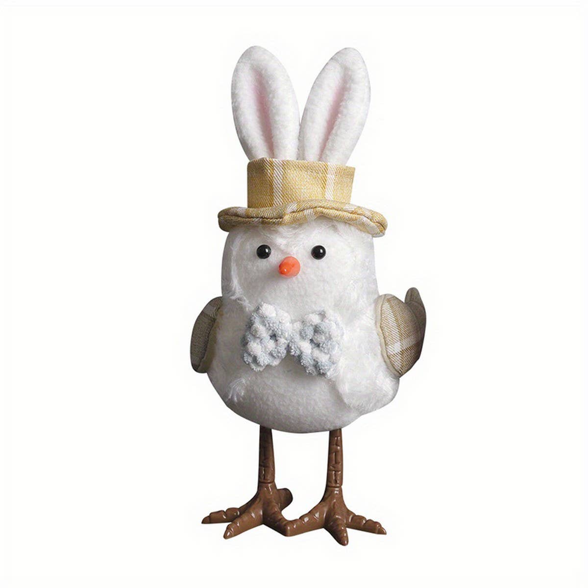 EASTER COUPLE LIGHTED YELLOW HOODED BIRD ORNAMENTS_CWMM3486