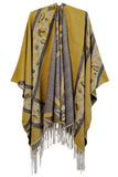 LEOPARD POINT CASUAL SHAWL WRAP_CWASC0005
