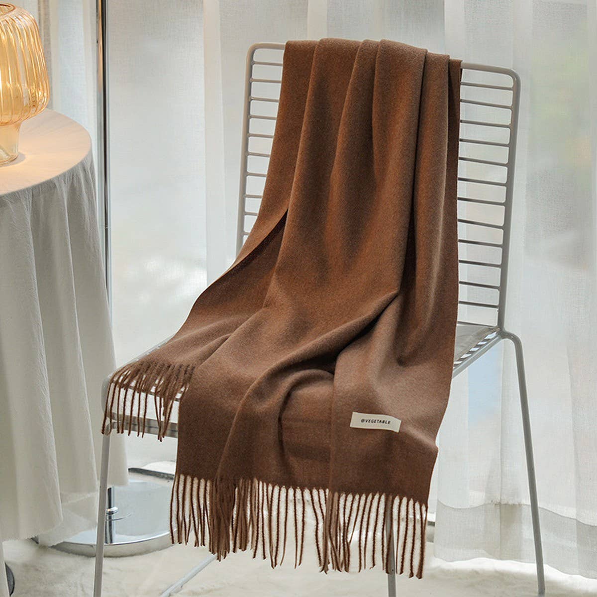 Winter Soft Macaron Scarf Shawl Wrap For Women_Cwasc1501