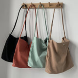 CANDY COLOR SIMPLE AND FRESH CANVAS BAG_CWAB2138