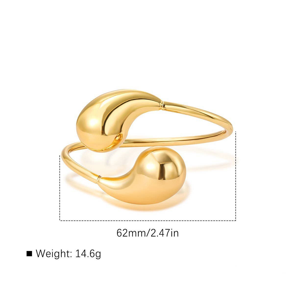 PERSONALIZED LIGHT LUXURY HIGH END GOLD BRACELET_CWMM3083