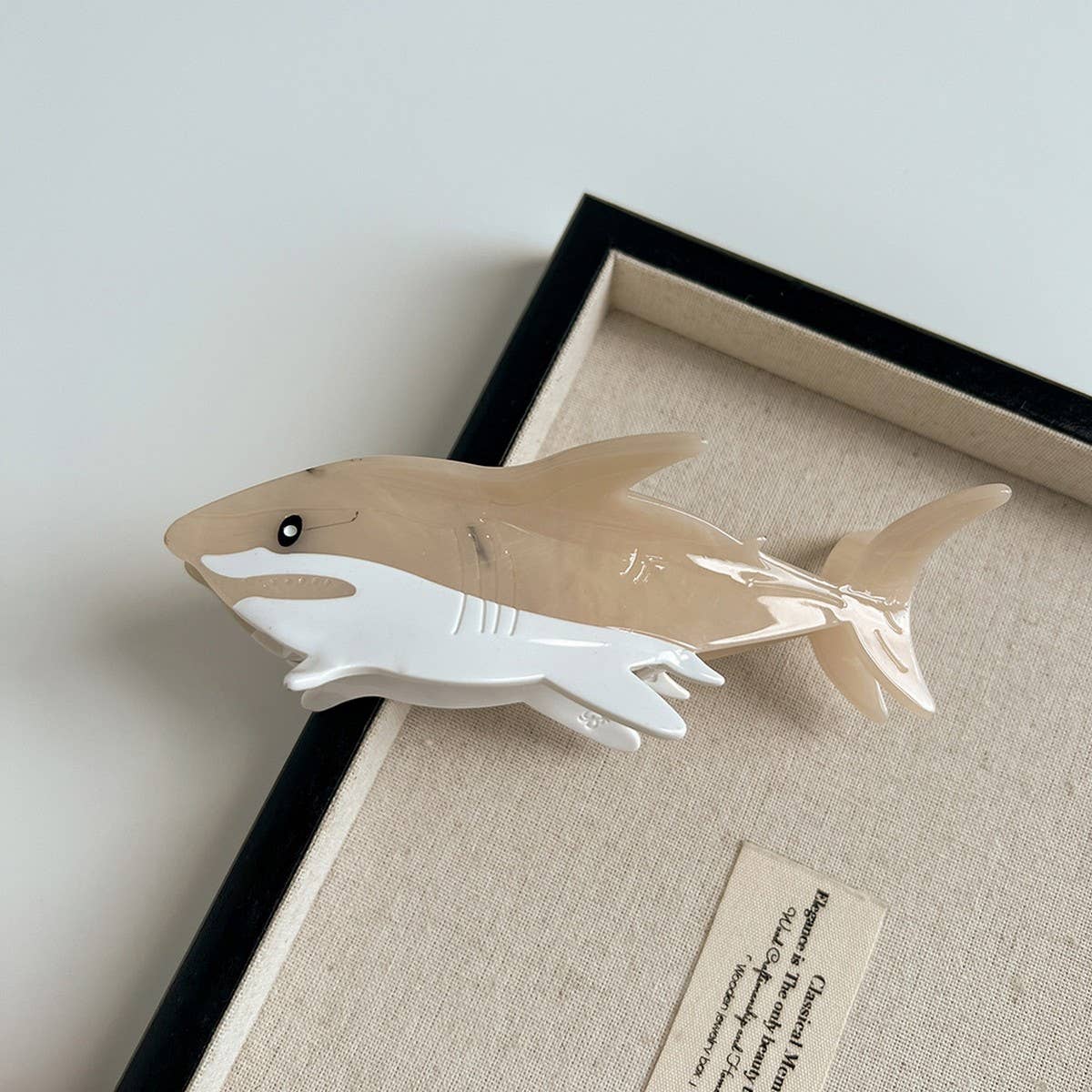 SHARK SERIES ACETATE HAIRPIN BEACH HAIRPIN_CWAHA5713