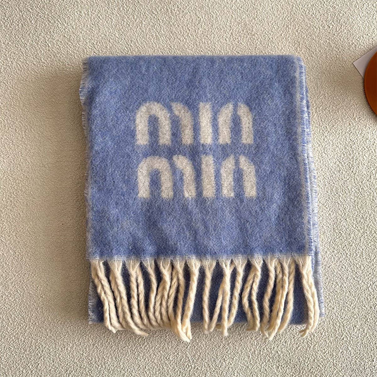 LETTER JACQUARD WOOL BLEND REVERSIBLE SCARF_CWASC2312