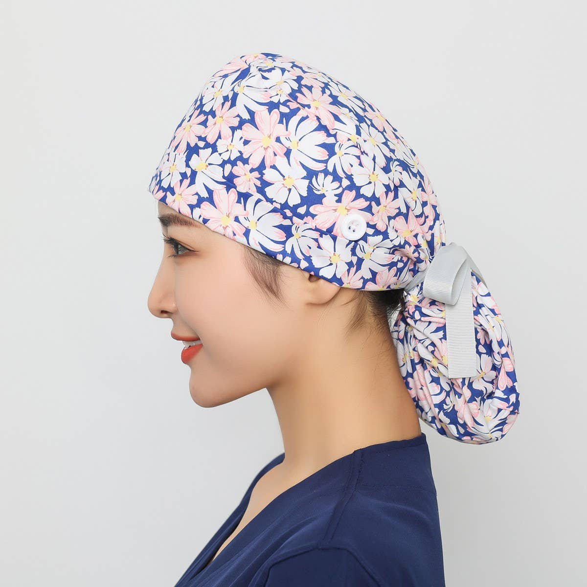 Long Hair Style Baotou Hat Frosted Work Hat_Cwah3385