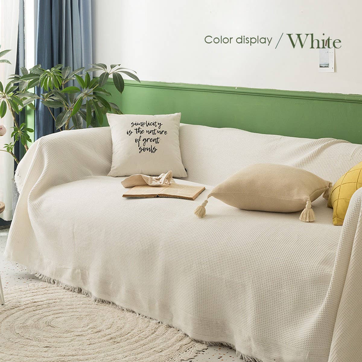 CUTE PINK COUCH COVER FULL WRAP BLANKET_CWMM9642