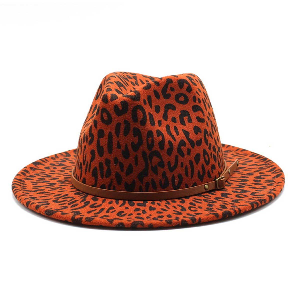 JAZZ HAT FASHION ALL MATCH WOOLEN HAT WIDE BRIM HAT_CWAH2607