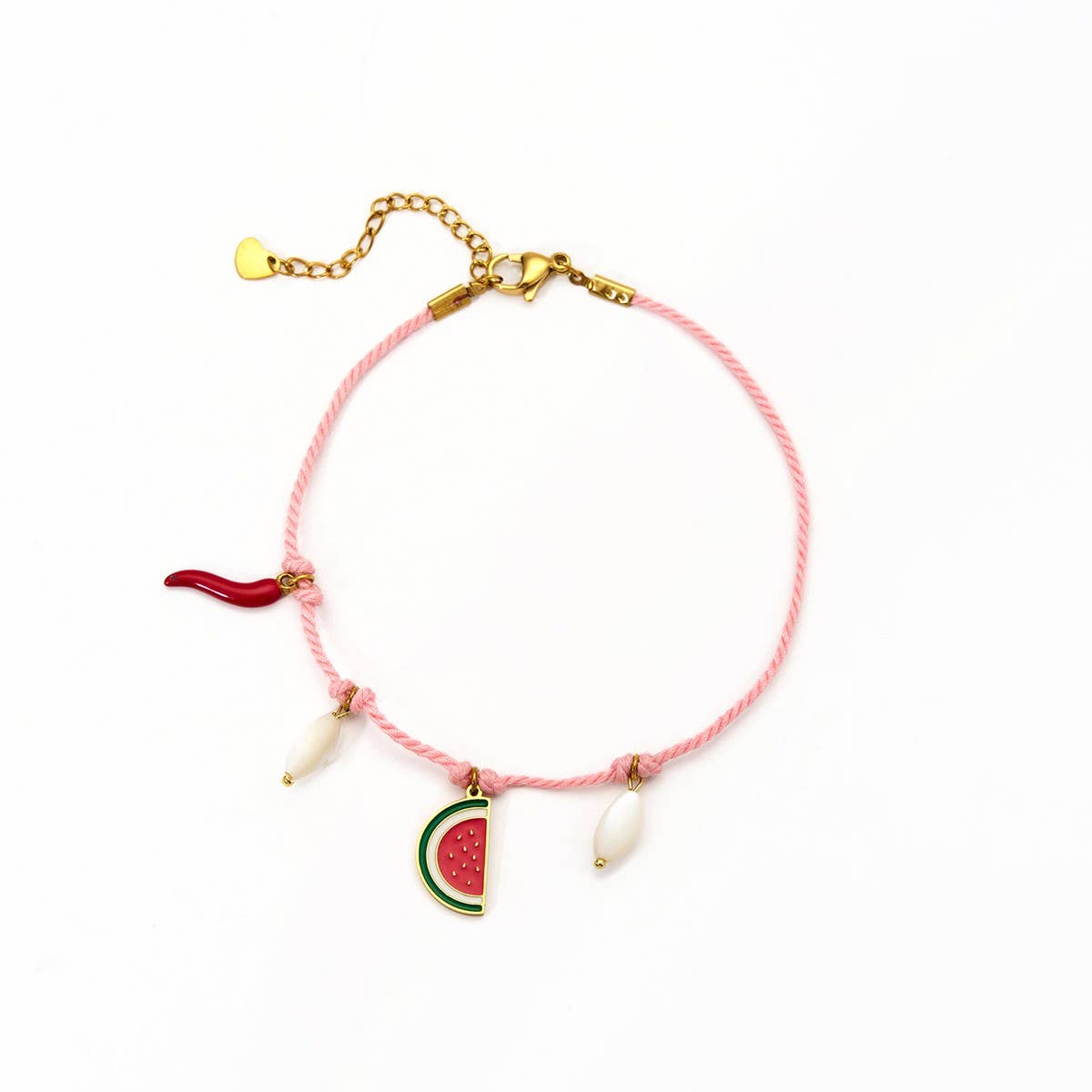 CREATIVE COTTON ROPE BRACELET WITH SHELL EYE_CWAJE4596