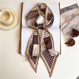 POLKA DOT THIN FASHIONABLE ALL MATCH HEAD SCARF_CWASC1517