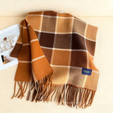 Vintage Soft Cashmere Feel Tassel Winter Scarf_Cwasc03236