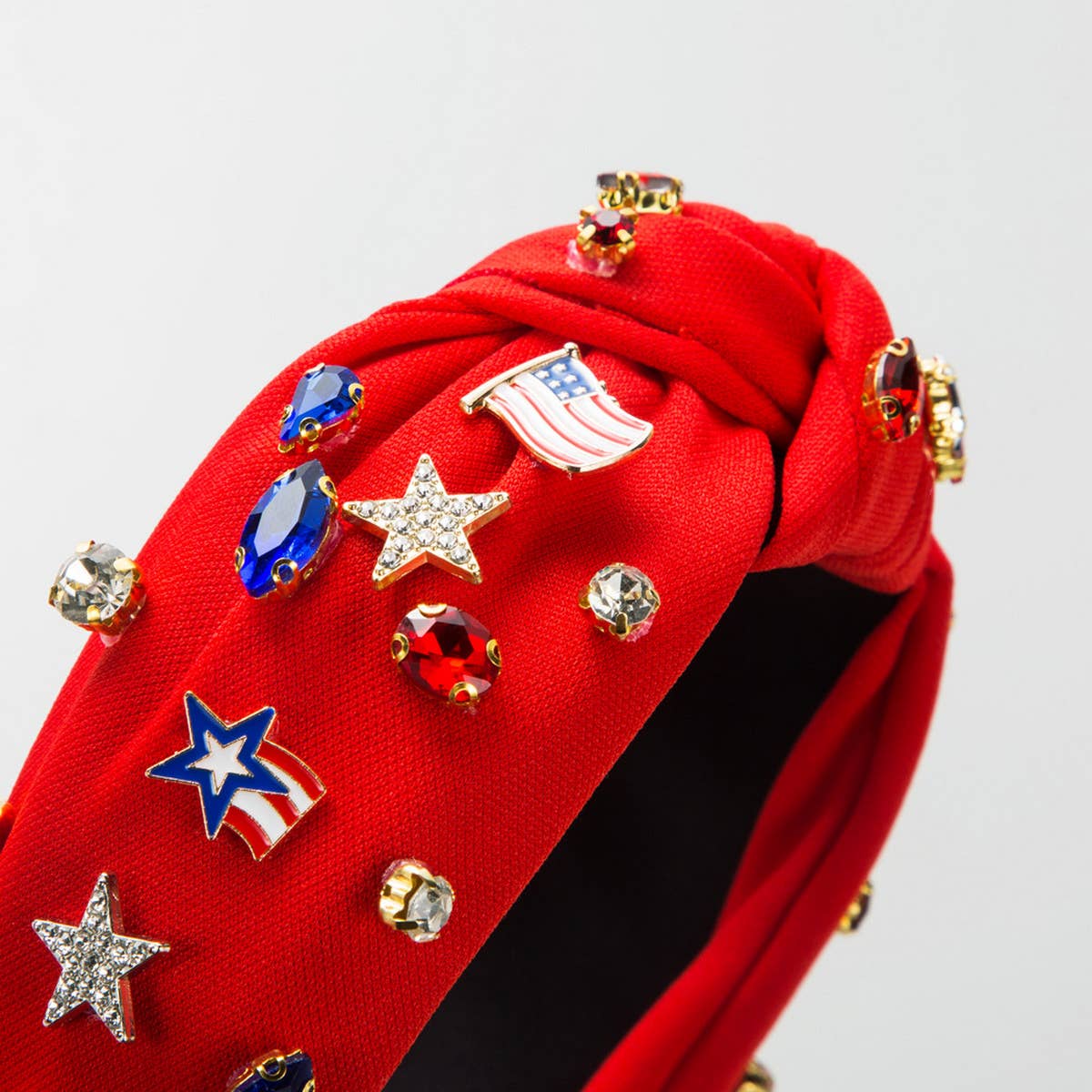 CASUAL KNOT WIDE DIAMOND HEADBAND_CWAHA1780