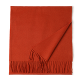 Unisex Wool Scarf Soft Solid Color With Tassels_Cwasc2707