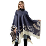 SHAWL WEAR SCARF LEISURE TRAVEL PULLOVER CLOAK_CWASC2274