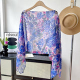 Sun Protection Round Neck Loose Slimming Shawl_Cwasc0756