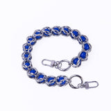 15 75IN METAL BEAD ACRYLIC BEAD HANDBAG STRAP_CWMM5117