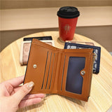 Geometric Pattern Bifold Zip Snap Wallet For Women_Cwab06204