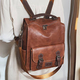 LEATHER BACKPACK RETRO FOR WOMEN CROSSBODY BAGS_CWAB0752