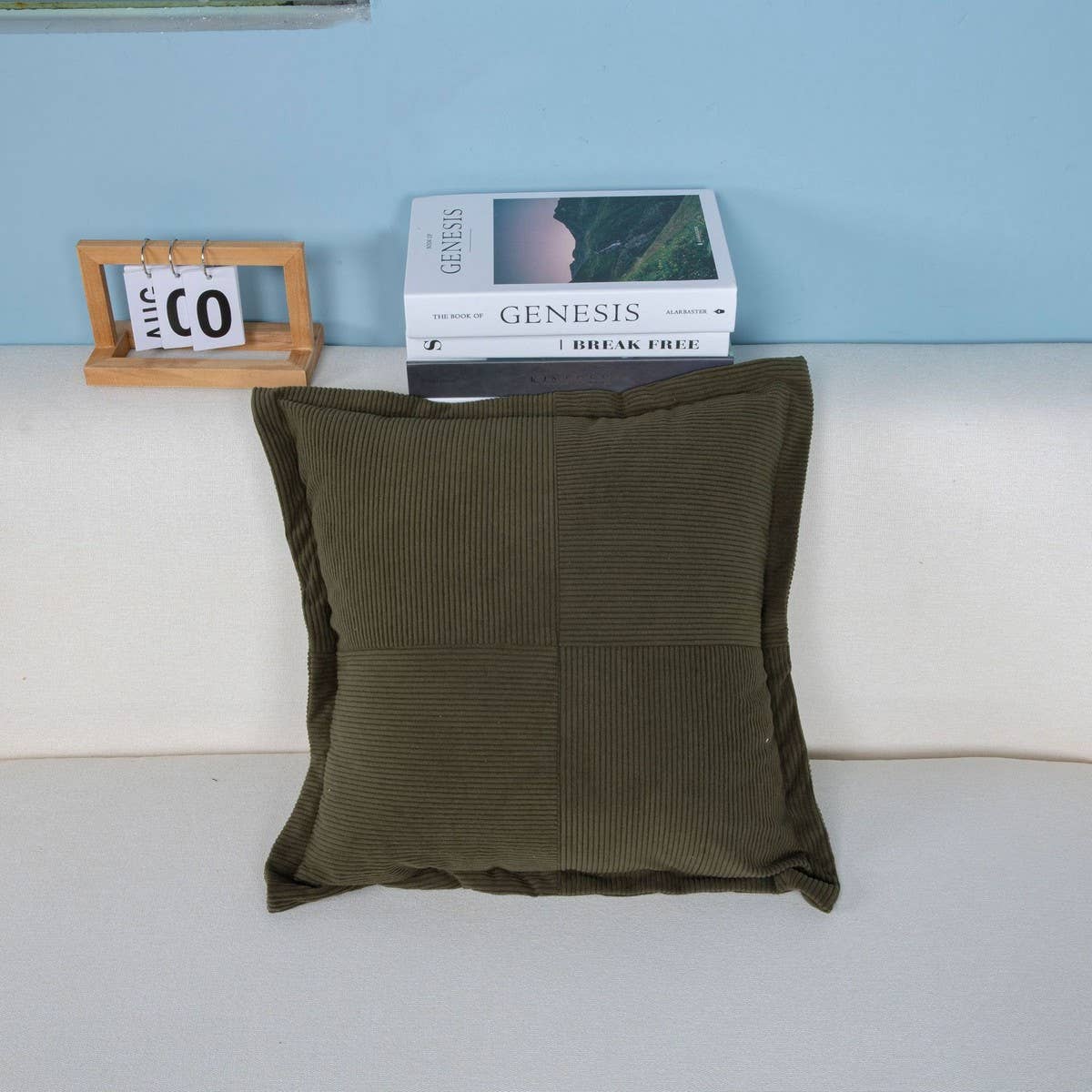 MODERN MINIMALIST WIND LAMP CORE VELVET PILLOWCASE_CWMM0871