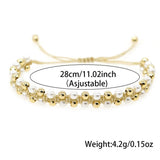 IMITATION PEARL BRACELET PURE HAND WOVEN BRACELET_CWMM3874