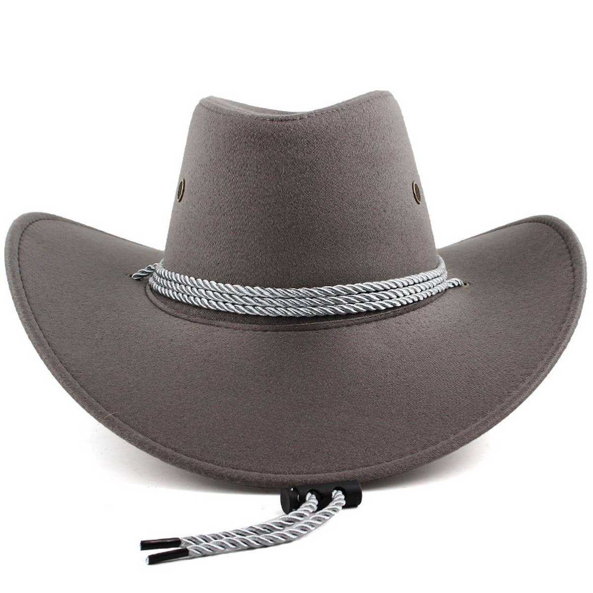 FAUX SUEDE WESTERN COWBOY HAT UNISEX OUTDOOR_CWAH1891