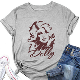 Trendy Womens Tee Casual Round Neck Shirt