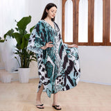 BIKINI QUICK DRY BEACH COVER UP WITH PRINT_CWMM6200