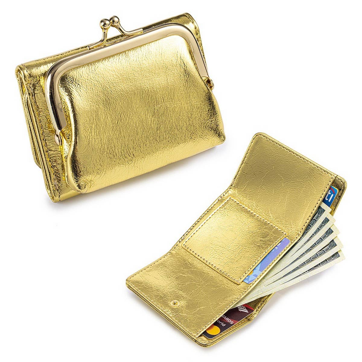 MINI LEATHER TRI FOLD PURSE LARGE CAPACITY_CUAB00379