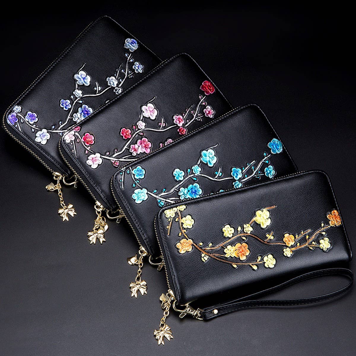 LARGE CAPACITY ETHNIC STYLE PAINTED LONG WALLET_CWAB3813