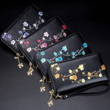 LARGE CAPACITY ETHNIC STYLE PAINTED LONG WALLET_CWAB3813
