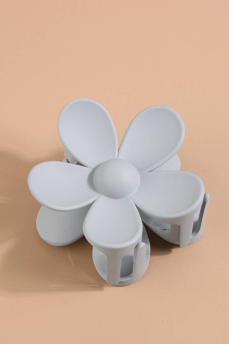 Cwaha0574_Flower Shark Claw Clip Hair Clip