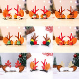 Cwaha0409_Christmas Kids Resin Hair Clips