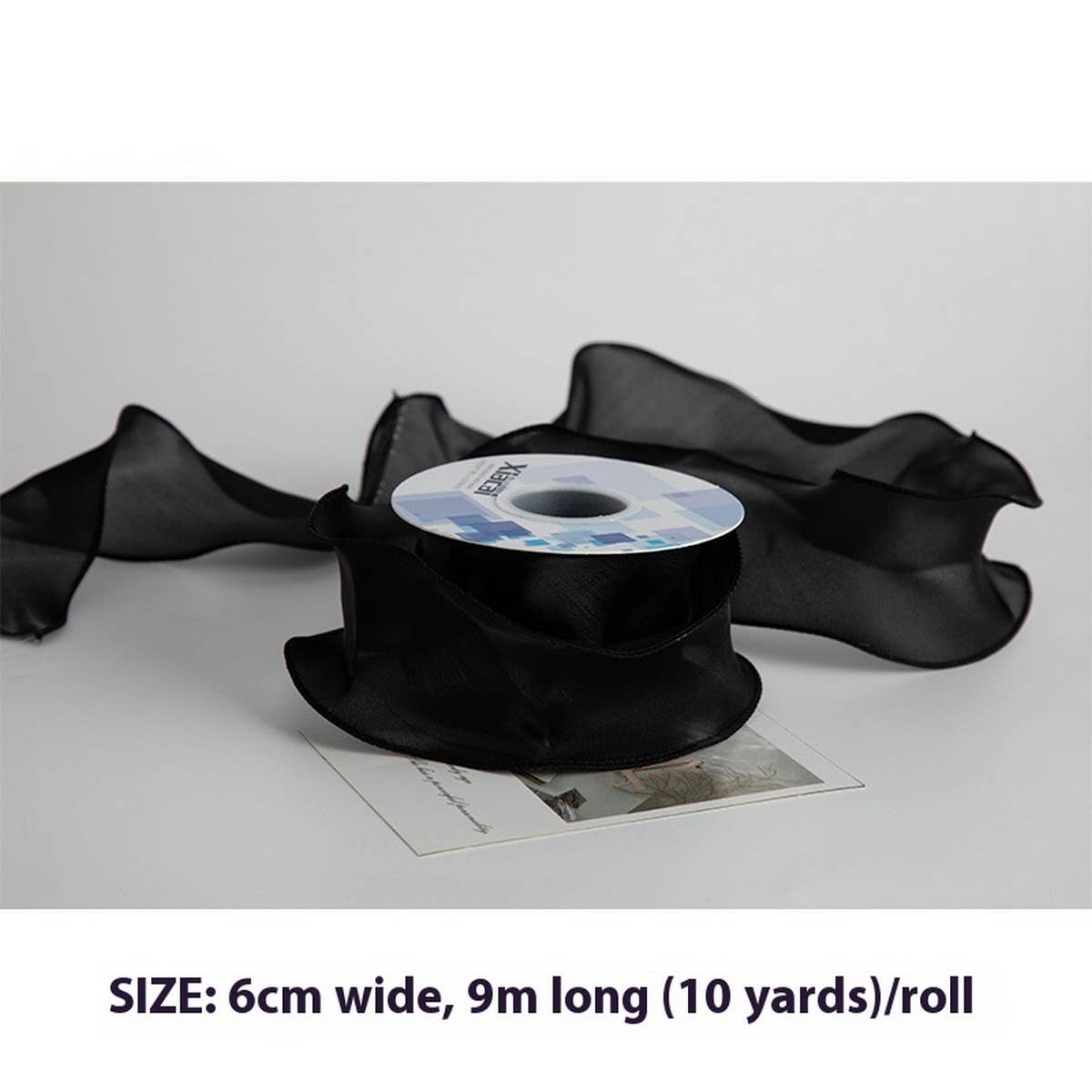 COLORFUL PEARLESCENT EDGE YARN DIY RIBBON_CWMM5761