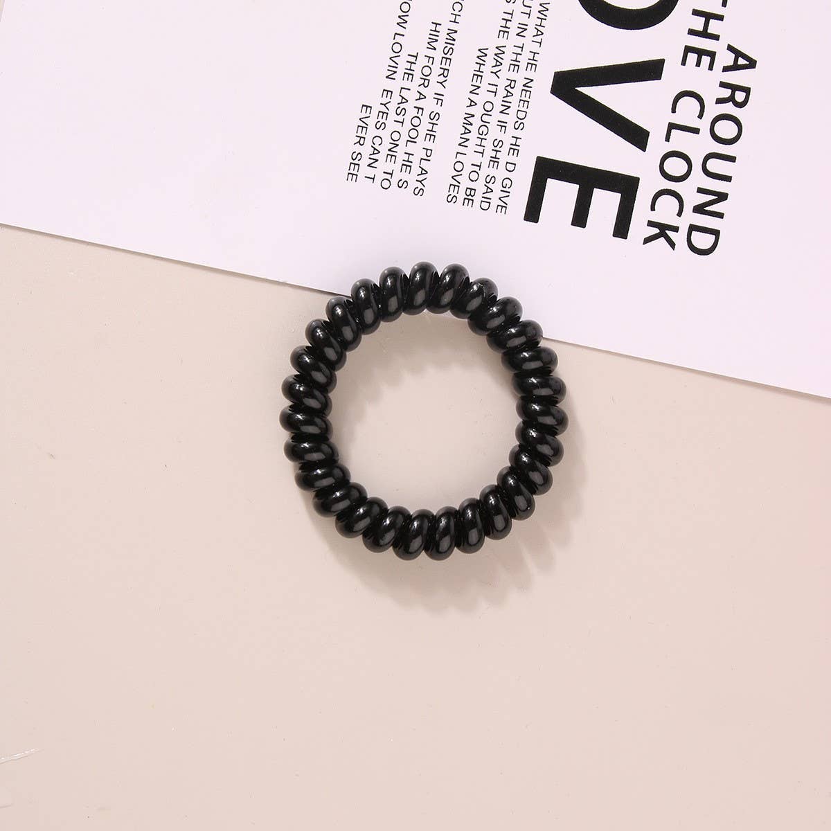 Cwaha1108_Simple Phone Line Hair Tie