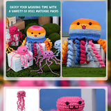 NEW DIY WOOLEN DOLL CROCHET MATERIAL PACKAGE_CWMM0819