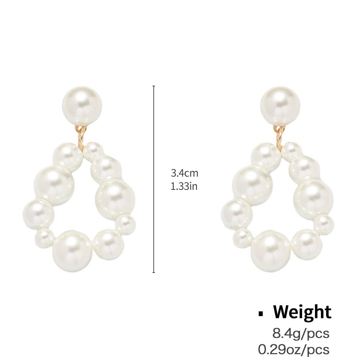 SMALL FRESH BOW PEARL INLAID ZIRCONIUM EARRINGS_CWAJE2851